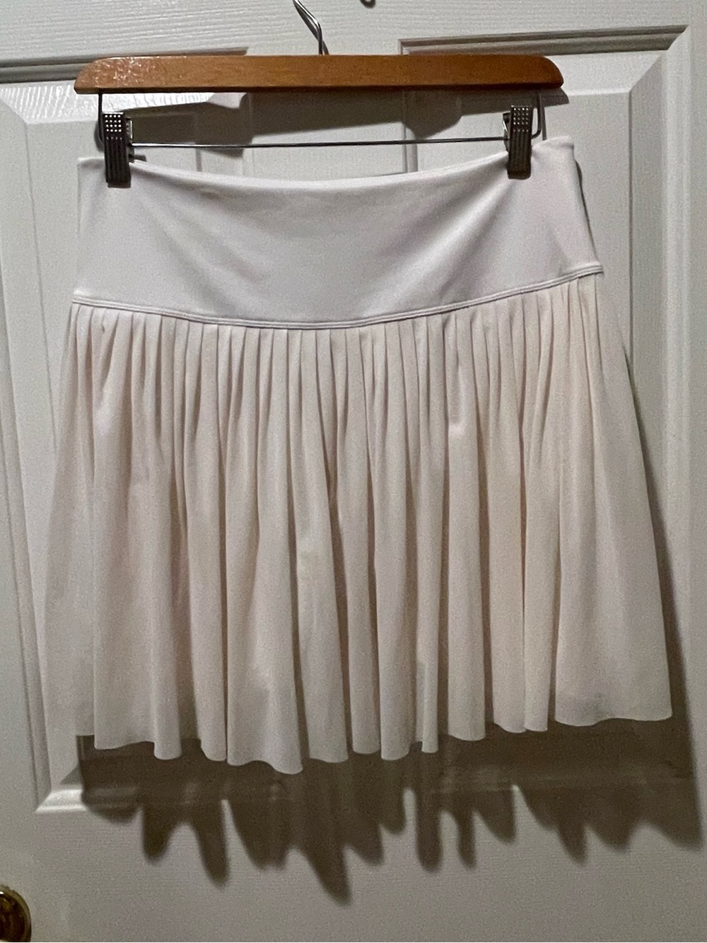 Pleated Tennis Skirt with Built in Shorts, Size Medium